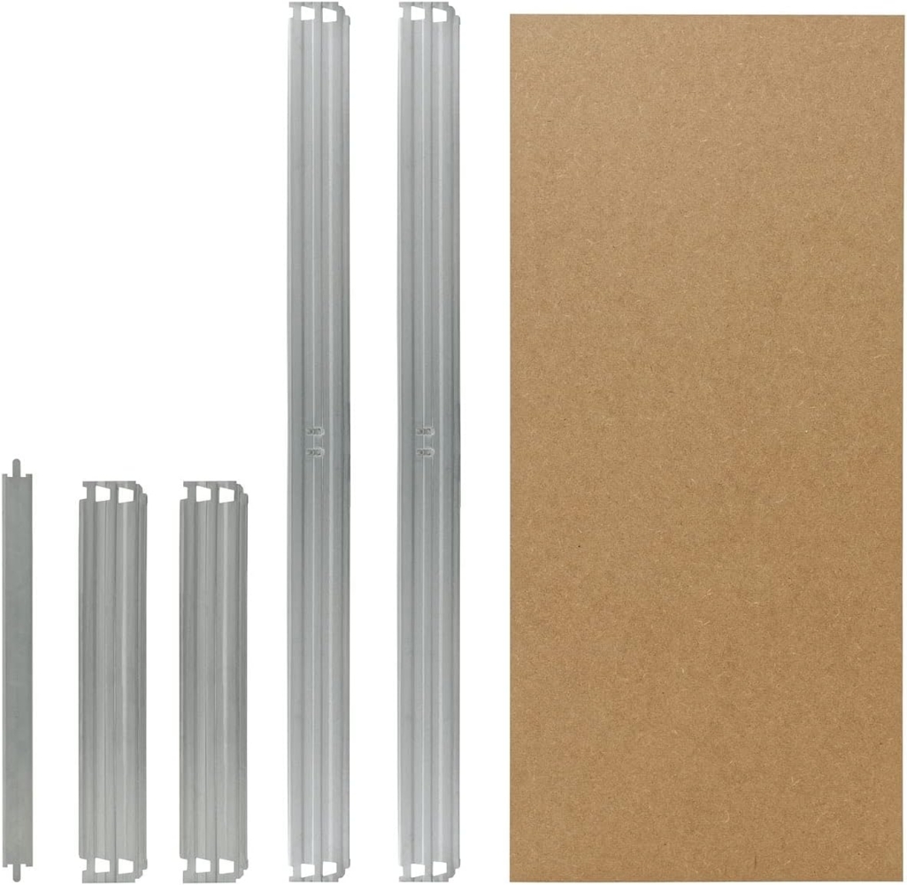 shelfplaza PRO 80x30 cm Fachboden-Set in grau-verzinkt für PRO Schwerlastregale mit 200 kg Traglast pro Boden Bild 1