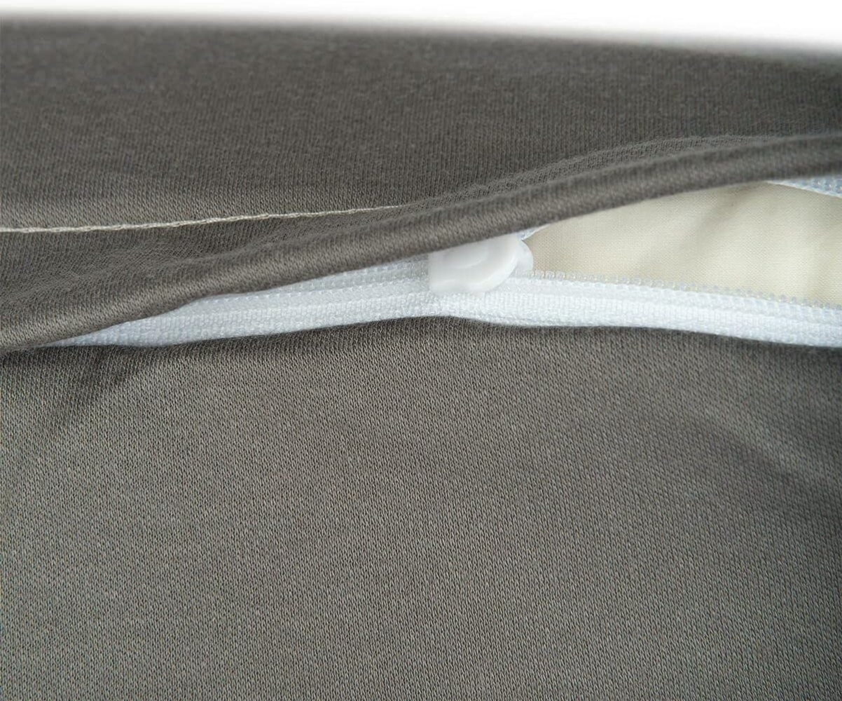 Formesse Bella Donna Interlock-Jersey Kissenbezug 2er Pack Restposten|2x 40x60 cm| arabica Bild 1