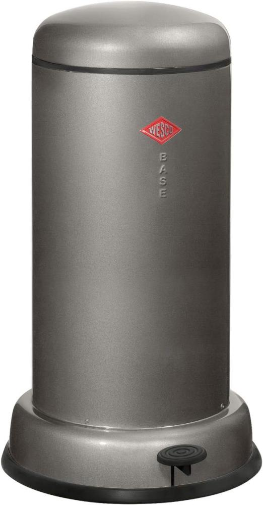 Wesco Mülleimer - Baseboy 20 l - Graphit - mit Dämpfer Bild 1