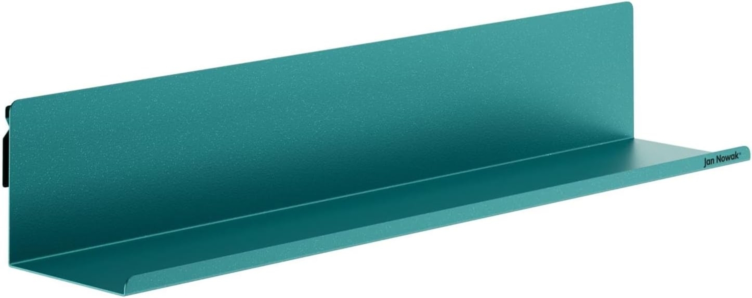 Jan Nowak Wandregal Bücherleiste Bilderleiste aus Metall Joanne 70 cm Grün Bild 1