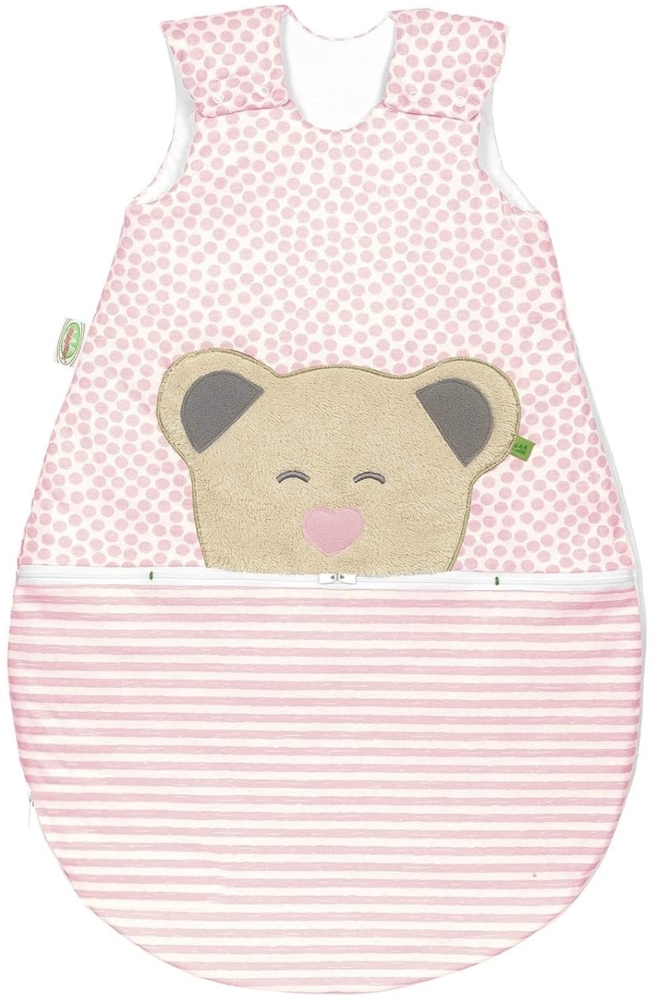 Odenwälder 1543 Jersey Schlafsack Mucki Air Stripes Powder Bild 1