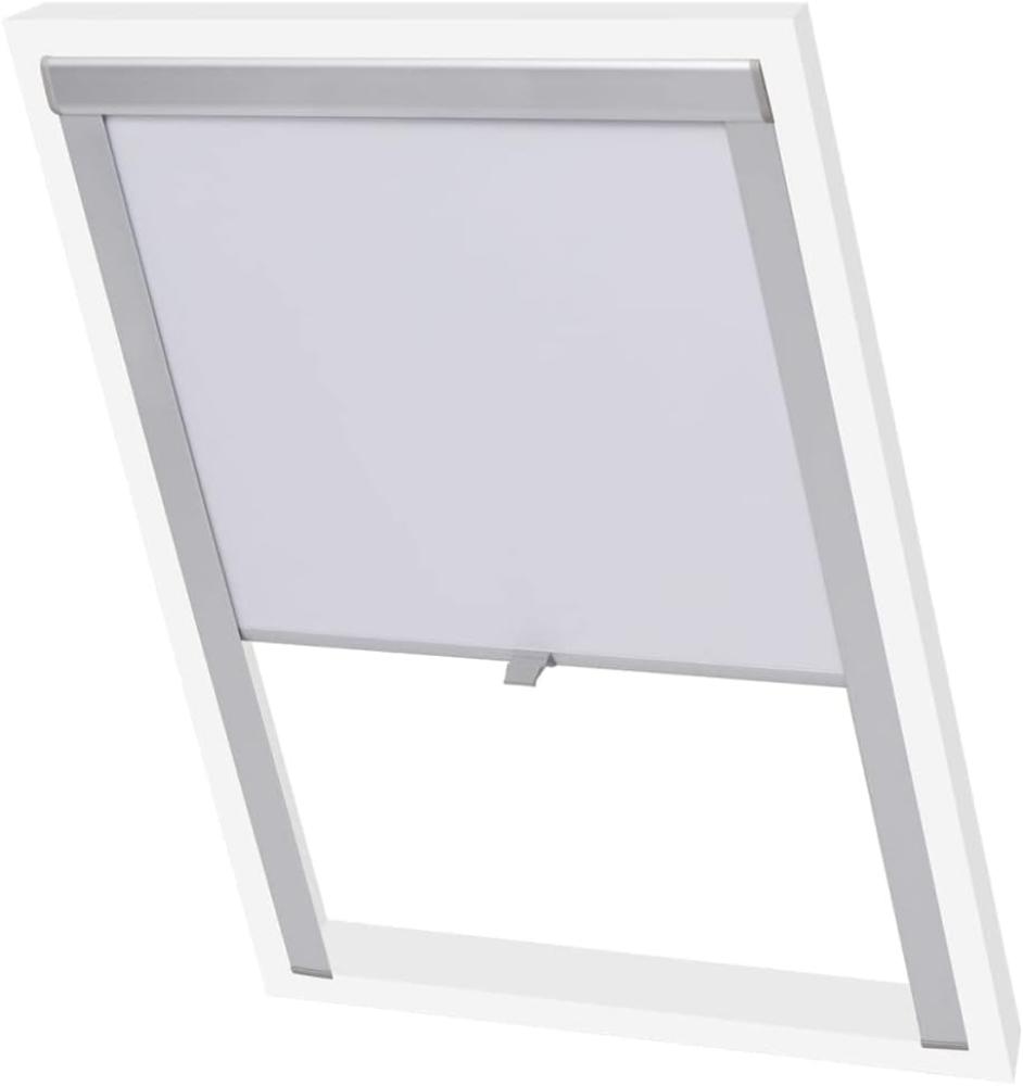 vidaXL Verdunkelungsrollo Weiß PK06 133509 Bild 1
