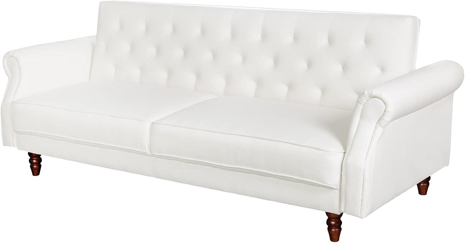 riess-ambiente Schlafsofa MAISON BELLE AFFAIRE 220cm natur braun, Einzelartikel 1 Teile, Wohnzimmer · Strukturstoff · Chesterfield Bild 1