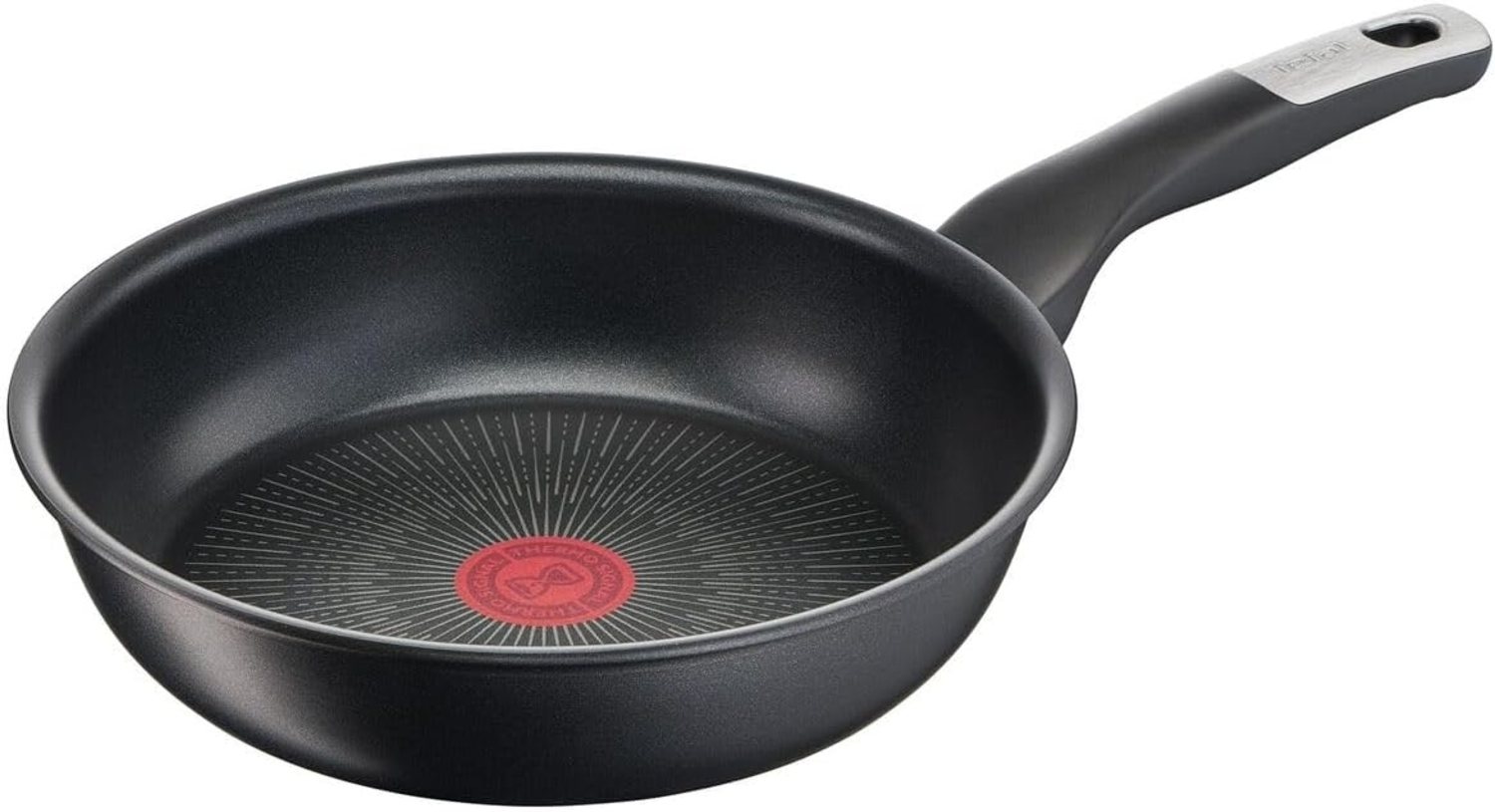 TEFAL Unlimited G2550472, Rund, Allzweckpfanne, Schwarz, Titan, 175 °C, Aluminium Bild 1