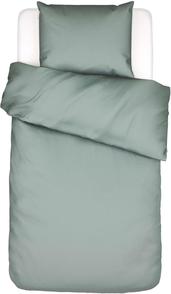 Essenza Minte Dusty Green Bettwäsche 135x200 cm + 80x80 cm Bild 1