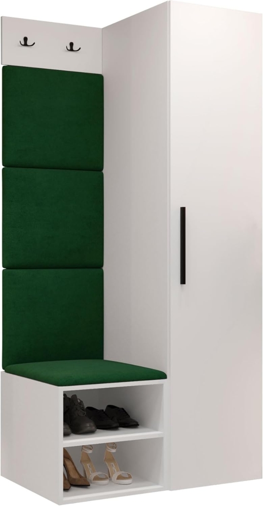 Garderoben-Set Mapreni III (Farbe: Weiß, Manila 35) Bild 1