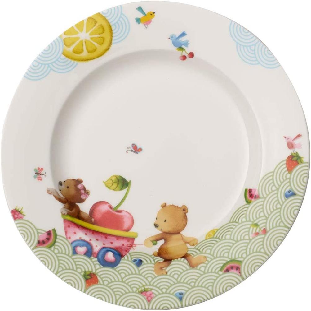 Villeroy & Boch HUNGRY AS A BEAR Kinderteller flach - A Bild 1