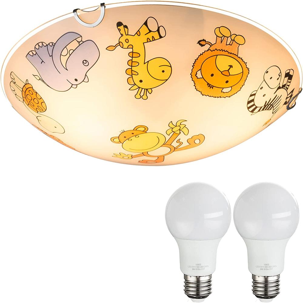 LED Deckenleuchte Kinderzimmer Deckenlampe, Ø 30cm, mit Leuchtmittel Bild 1