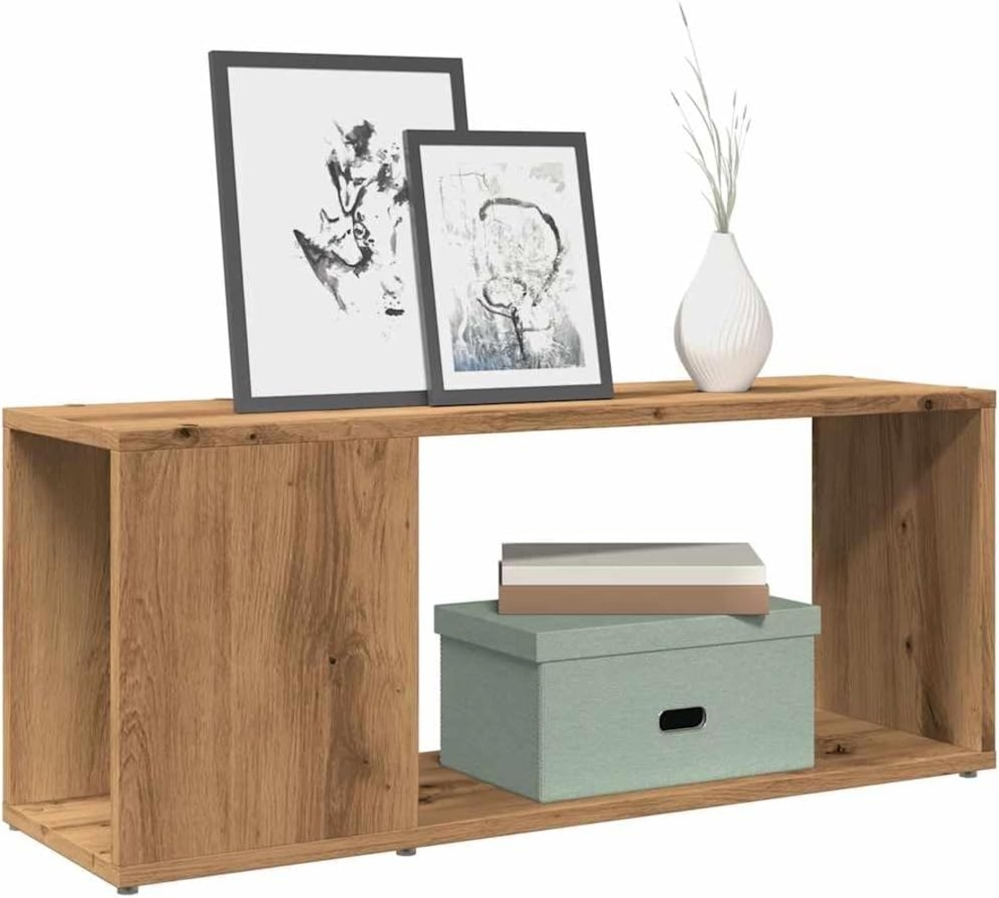 TV-Schrank Artisan-Eiche 80x24x32 cm Holzwerkstoff Bild 1