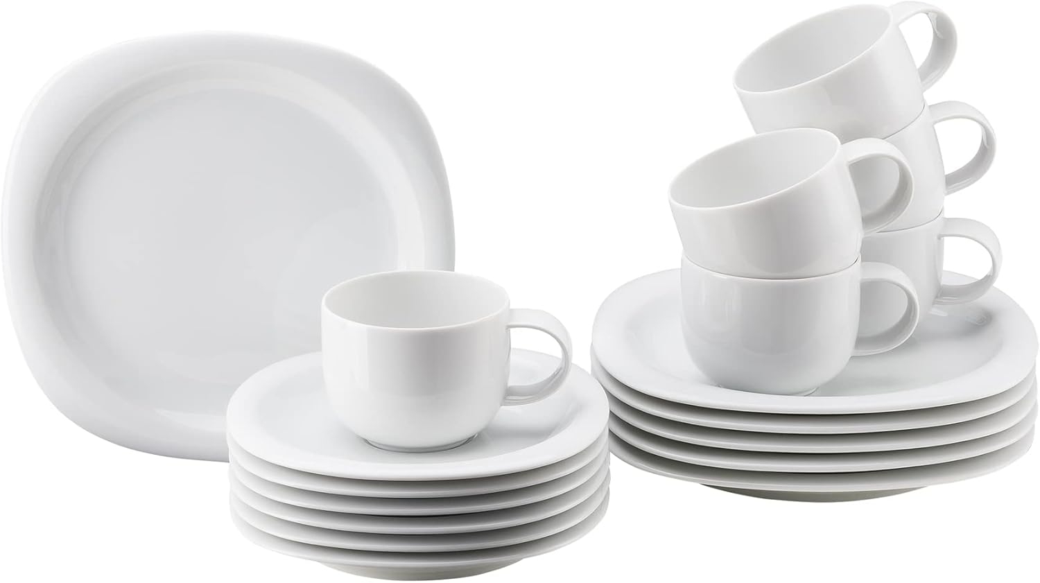 Rosenthal Kaffee-Set Suomi Weiß (18-teilig) 17000-800001-18735 Bild 1