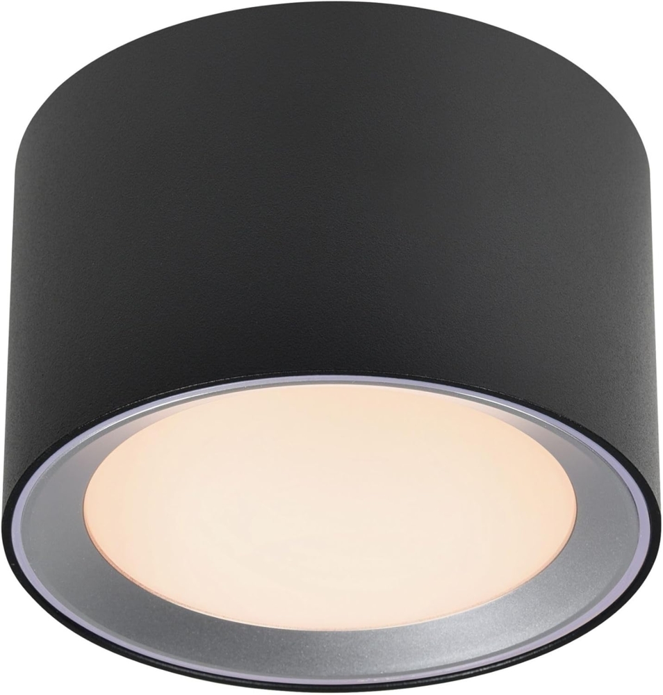 Nordlux Landon 8 LED Badleuchte 6,5W IP44 Schwarz warmweiss Bild 1