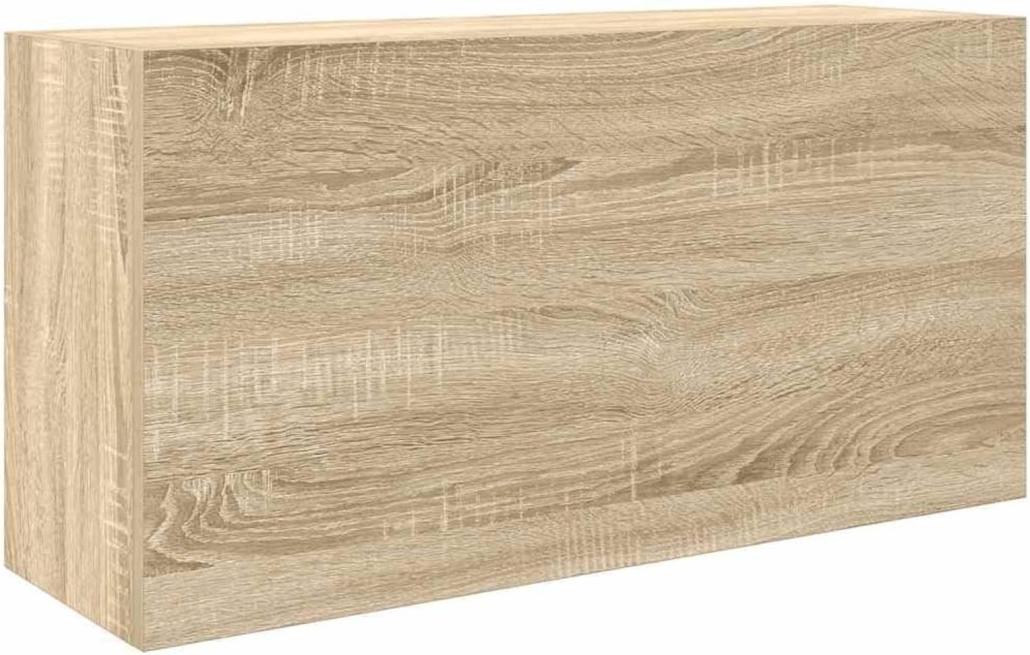 Bad-Wandschrank Sonoma-Eiche 80x25x40 cm Holzwerkstoff 860087 Bild 1