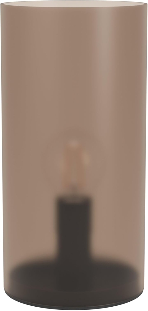 Eglo Tischleuchte Geo sandfarben 20 x 10 cm E14 Bild 1