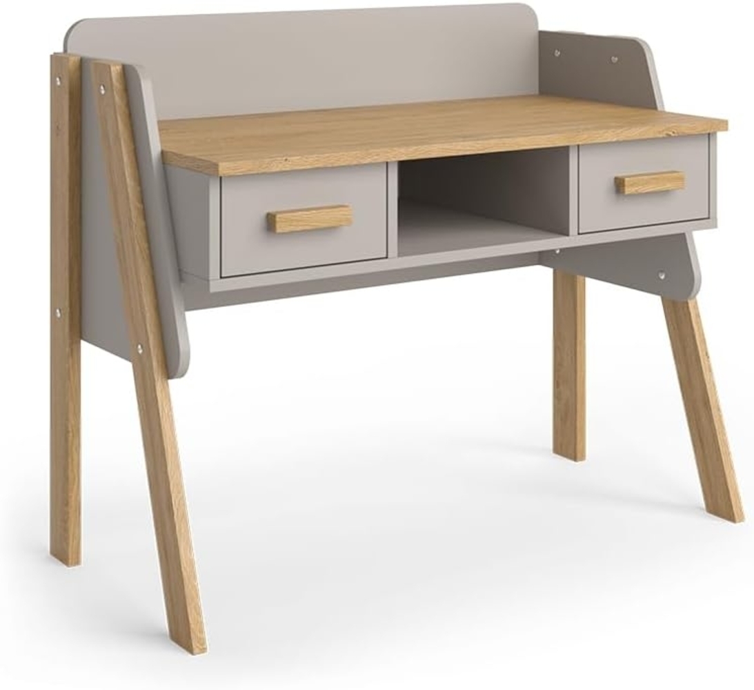 VitaliSpa® Schreibtisch Malia, Cashmere-Eiche, 97 x 51 cm Bild 1