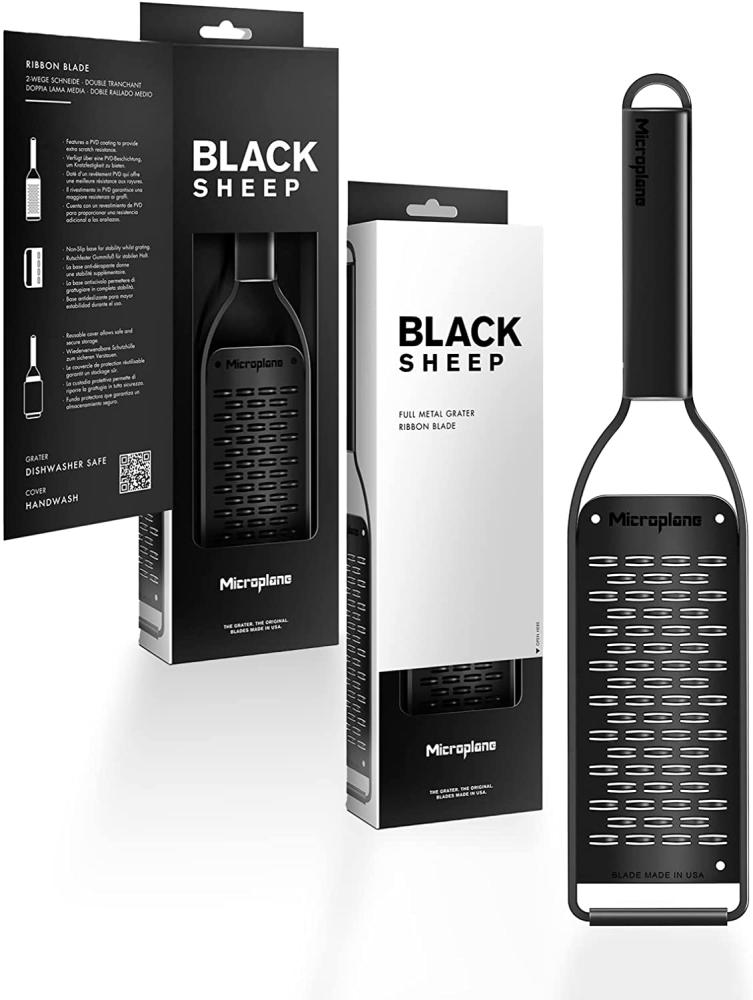 Microplane 2-Wege Reibe Black Sheep Bild 1