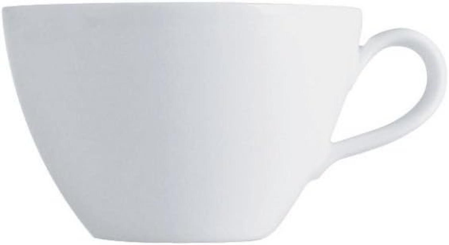 Alessi Mami Cappuccino Obertasse 6 Stück aus weißem Porzellan 9,0cm Bild 1