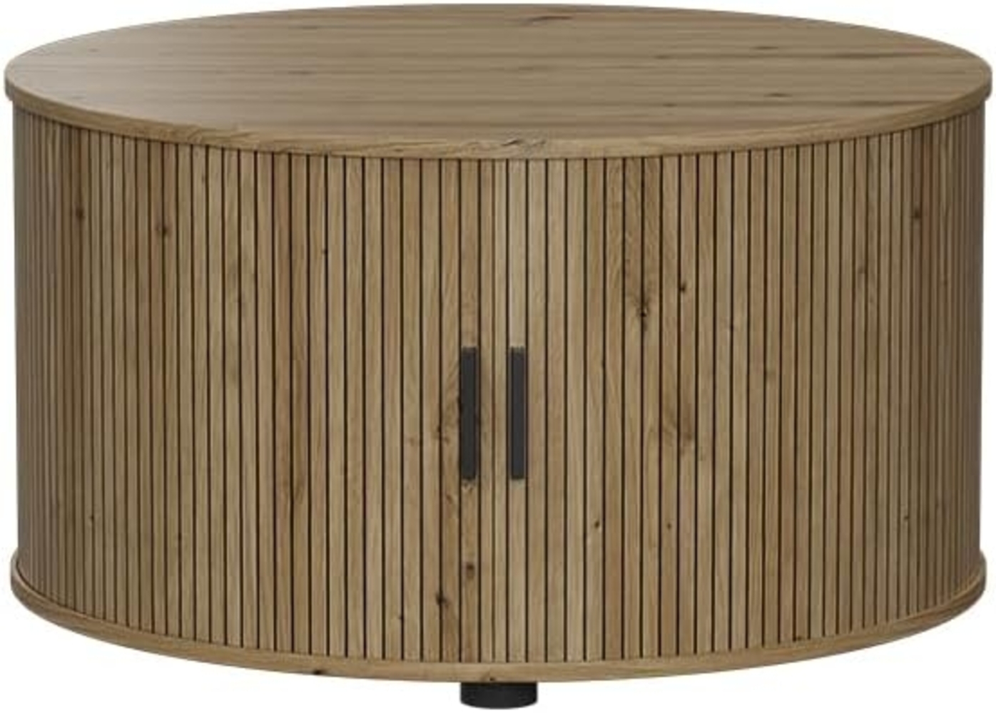 Couchtisch Selva Eiche 80 x 80 cm mit Schiebtür Vicco Bild 1