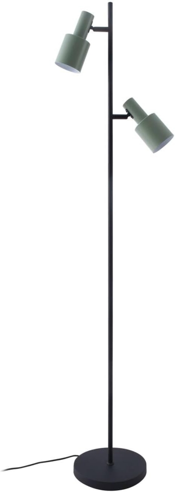 Lindby Stehlampe Ovelia, Metall, Schwarz IP20, 2 x 15 W LED Bild 1