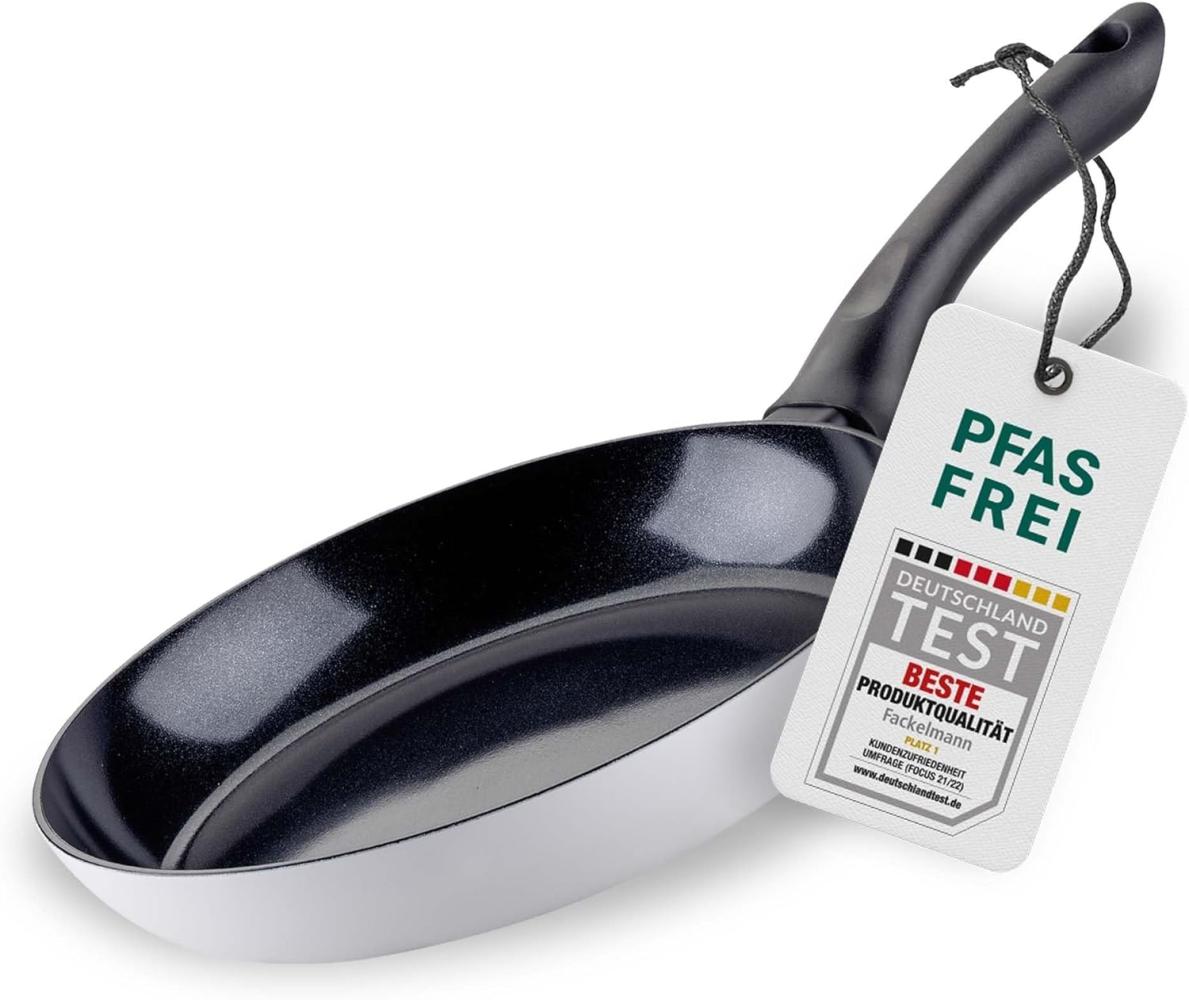 FACKELMANN Bratpfanne Arcadalina 24cm – Antihaft-Pfanne aus 90% recyceltem Aluminium mit ergonomischem Griff – Induktionspfanne zum Kochen & Anbraten Bild 1