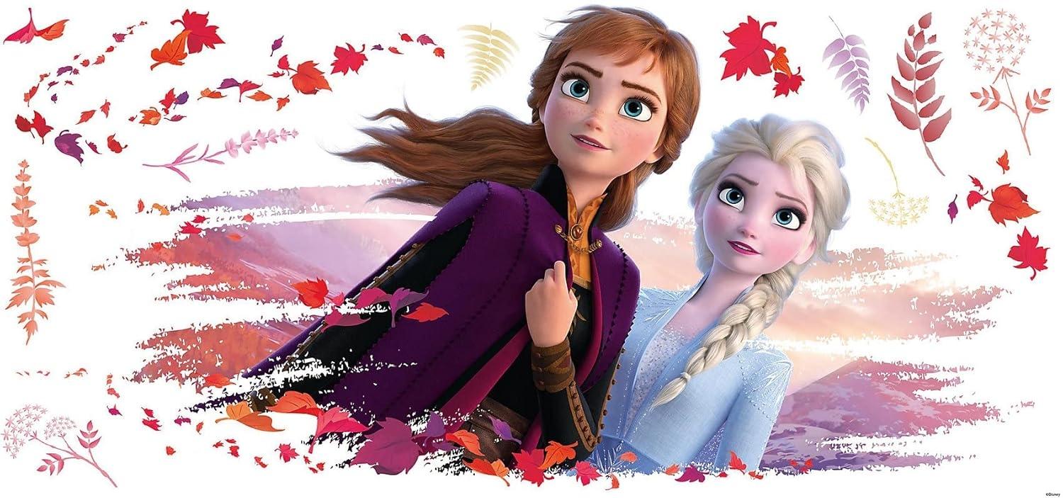 Disney Frost 2 Elsa og Anna Wallstickers Bild 1