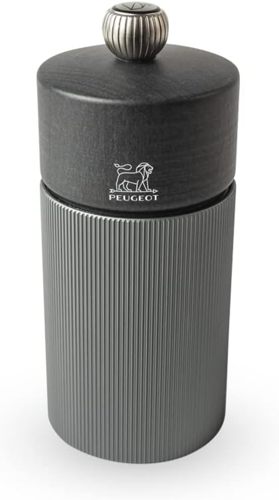 Peugeot Line Pfeffermühle Aluminium dark 12 cm Bild 1