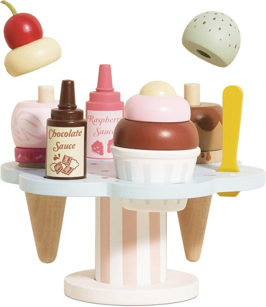 Le Toy Van TV310 \"Carlo's Gelato\" Eis-Set für Kinderküche Bild 1