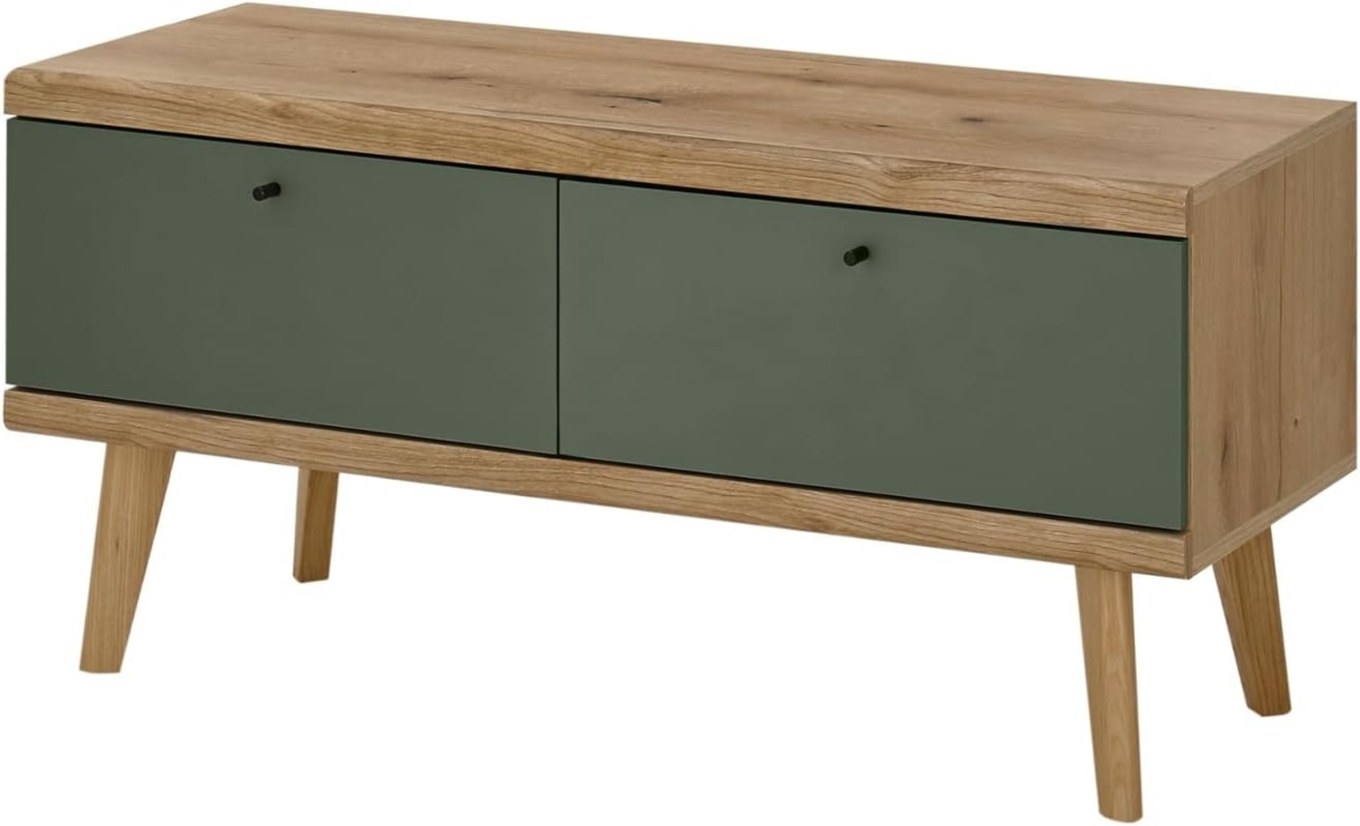 TV-Lowboard Juna in Salbei und Eiche Evoke 107 cm Bild 1