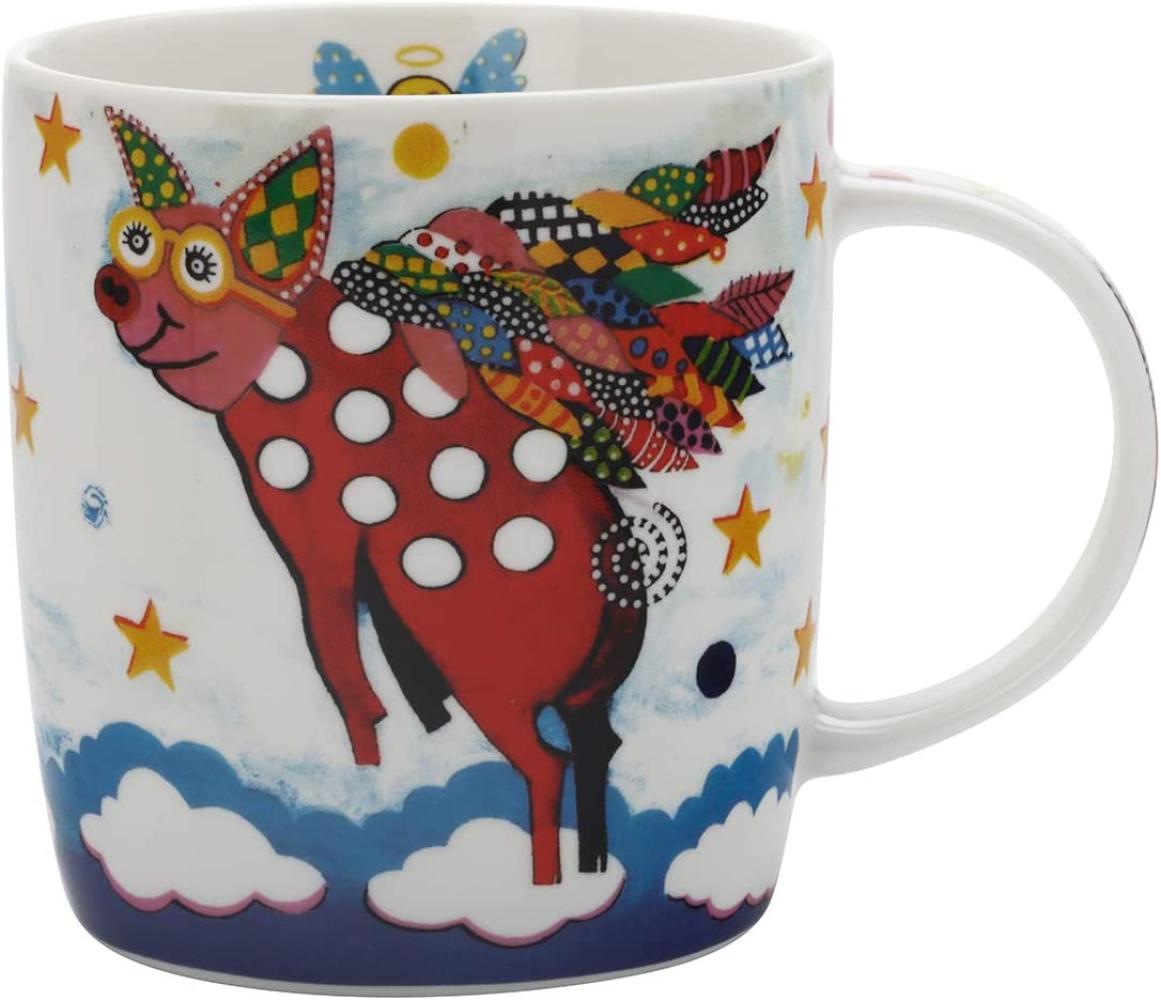 Maxwell und Williams SMILE STYLE Becher PIGASUS - DI0097 / Trinkbecher / Kaffeepott / Designbecher Bild 1