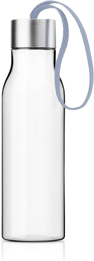 Eva Solo Trinkflasche Blue Sky, Wasserflasche, Flasche, BPA-freier Kunststoff / Edelstahl / Polyester / Silikon, 500 ml, 503051 Bild 1