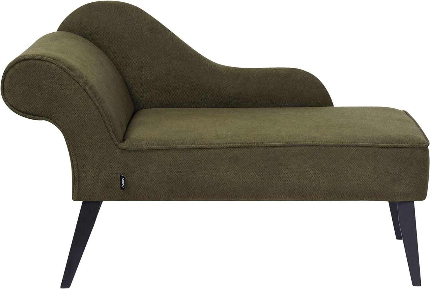 Chaiselongue olivgrün linksseitig BIARRITZ Bild 1