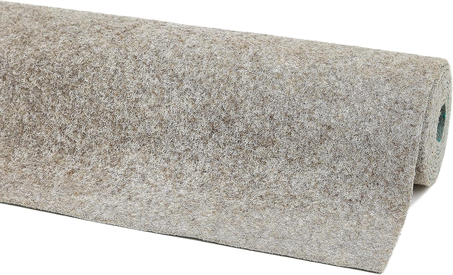 andiamo Kunstrasenteppich Deco mit Noppen - Kunstrasen Outdoor zur Verwendung als Balkon Teppich oder Rasenteppich Outdoor - wetterfest und zuschneidbar 133x400 cm Beige Bild 1