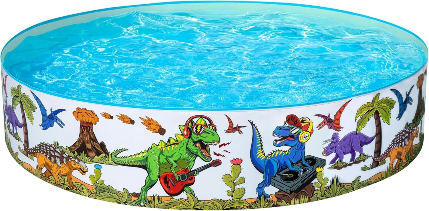 Bestway Kinder Pool Dinosaurier Fill´N Fun 183 x 38 cm Bild 1