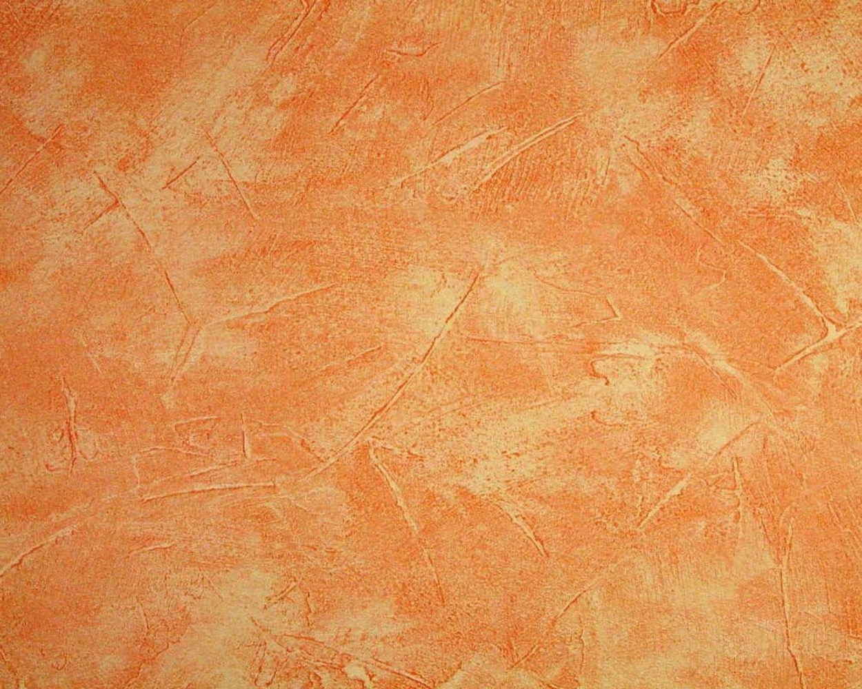 A.S. Création Papiertapete Azzurro, 992574, Einfarbig, Uni, 0.53 x 10.05 m, Orange Bild 1