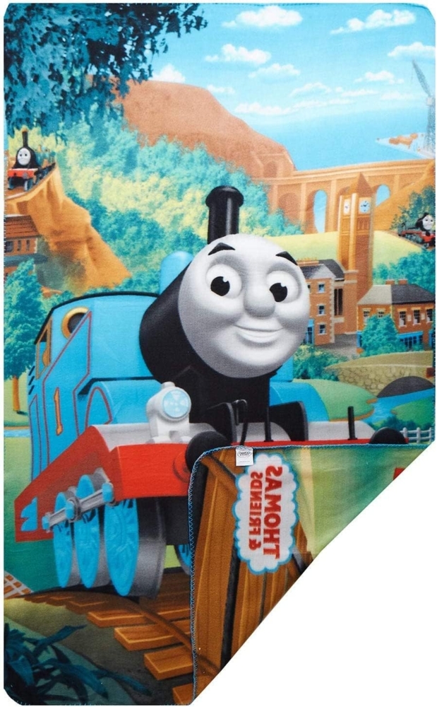 Fleecedecke Thomas & Friends 100 x 150 cm fÃ¼r Kinder zum Kuscheln Bild 1