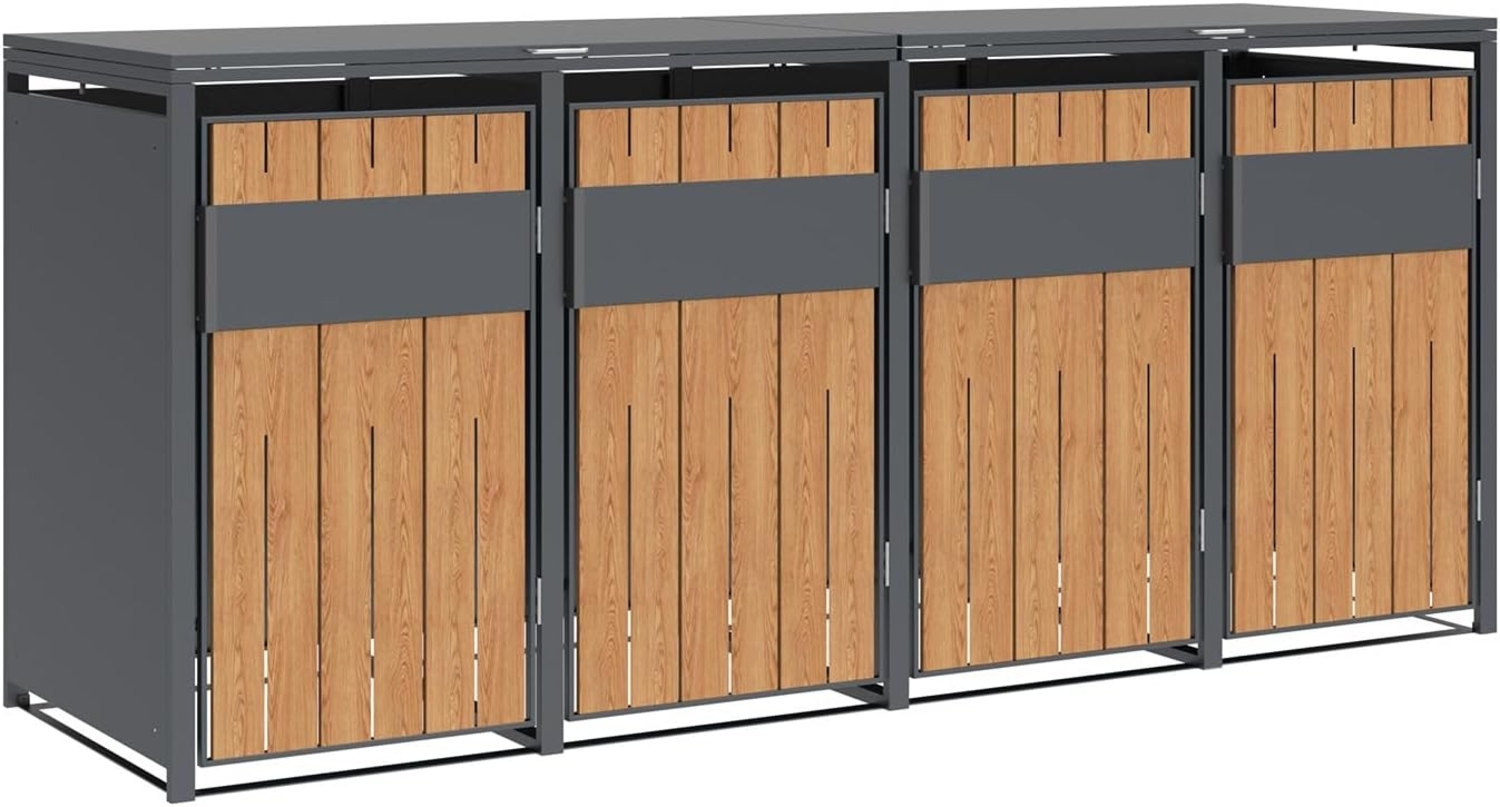 Westmann Varius 4 | Metall Mülltonnenbox 4er | Bild 1