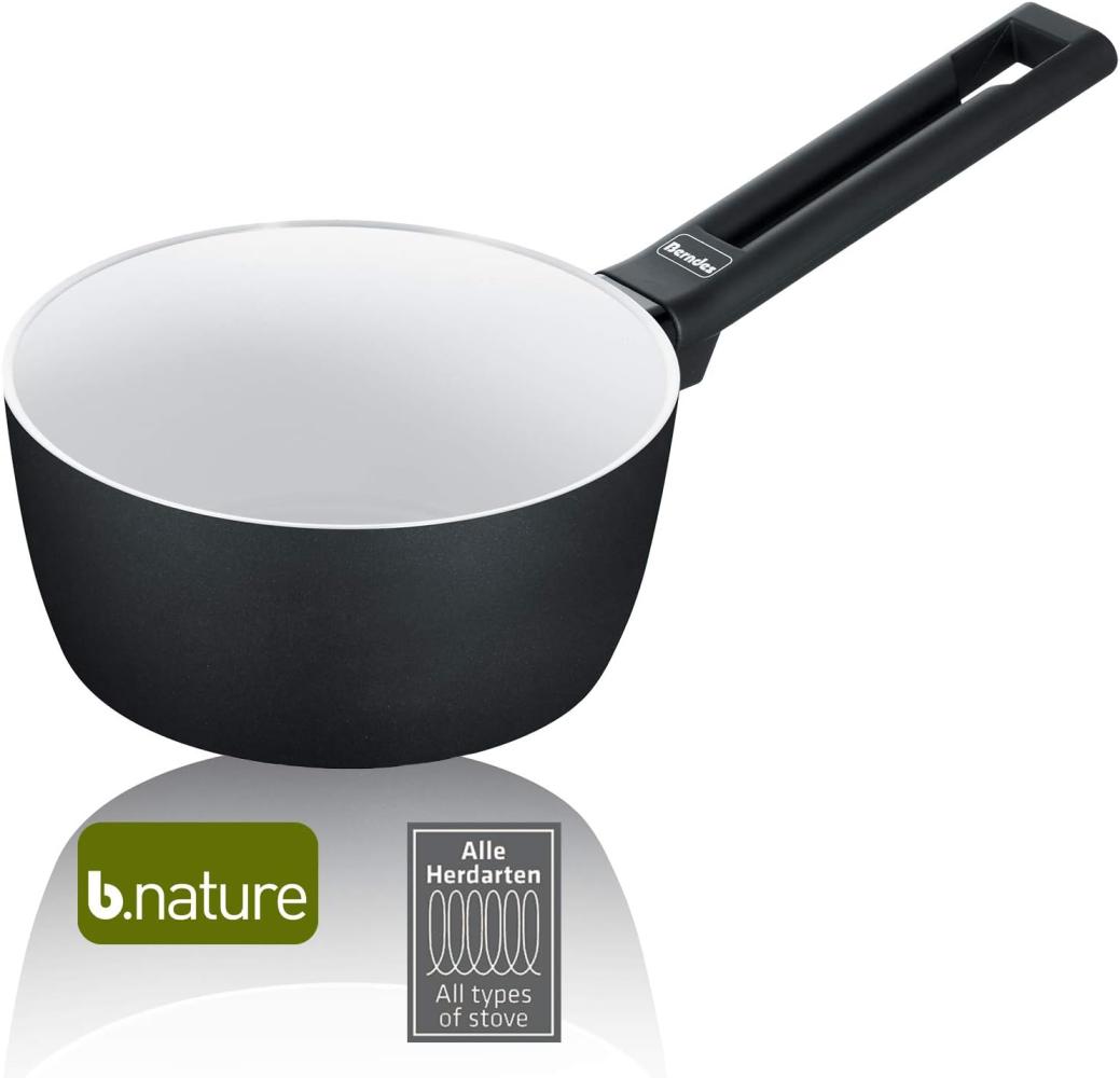 Berndes Alu Induction b. nature Stieltopf 16 cm Bild 1