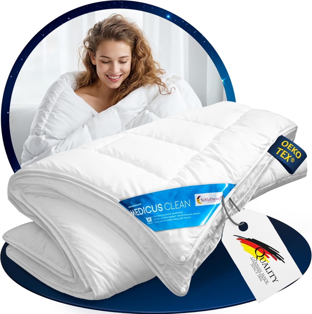 Schlafmond Kombi-Decke "Medicus Clean" 155x200 Bild 1