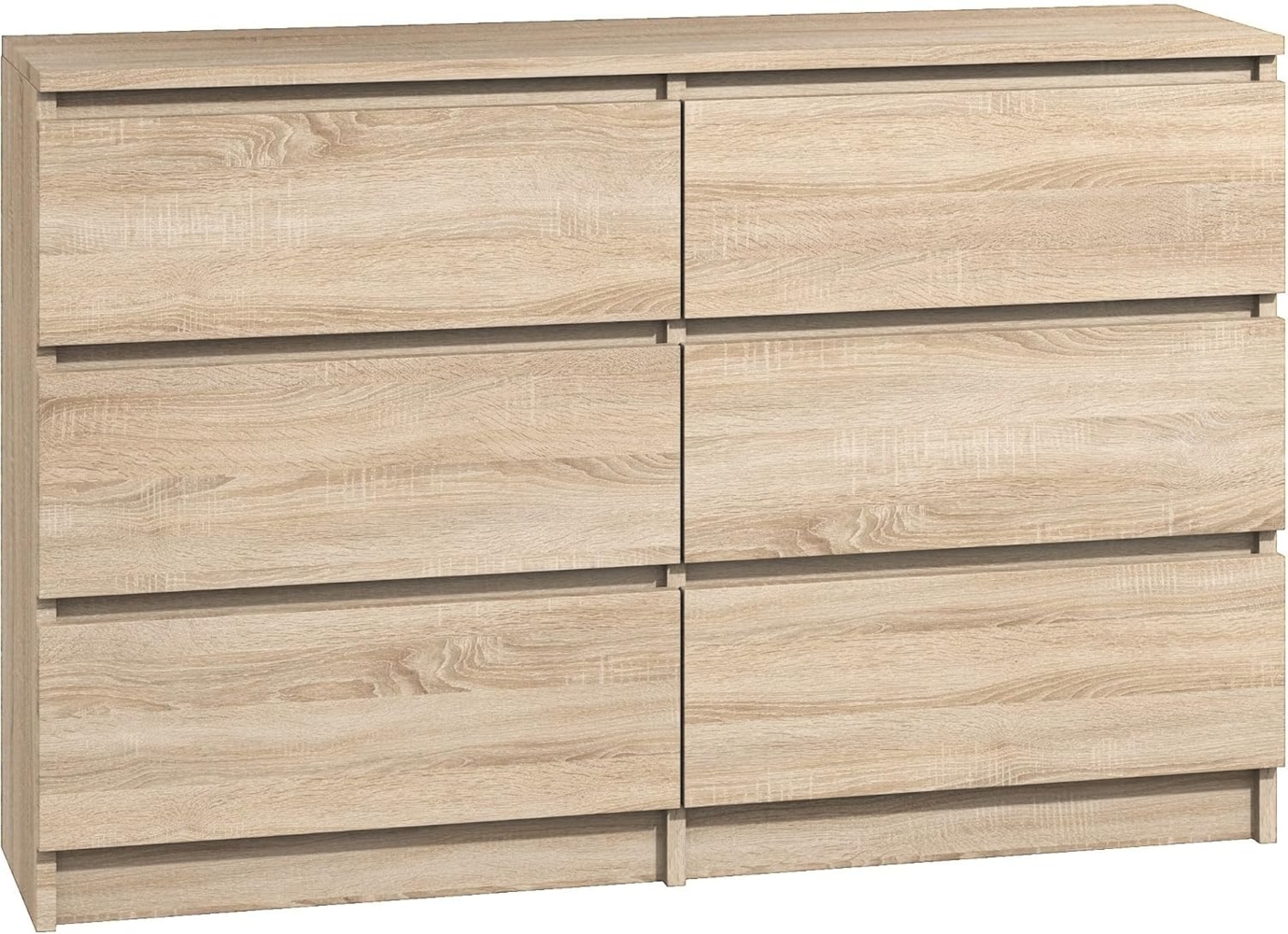 pressiode Kommode Kommode mit 6 Schubladen 120cm Sideboard Bild 1