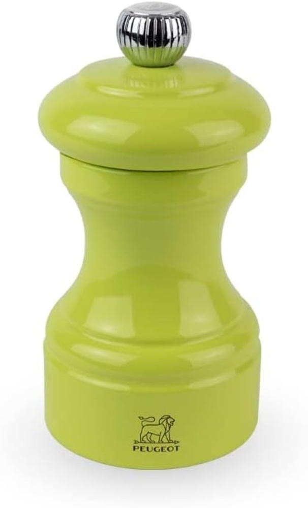 Peugeot Bistro Salzmühle 10 cm Pistazie lackiert Holz Bild 1