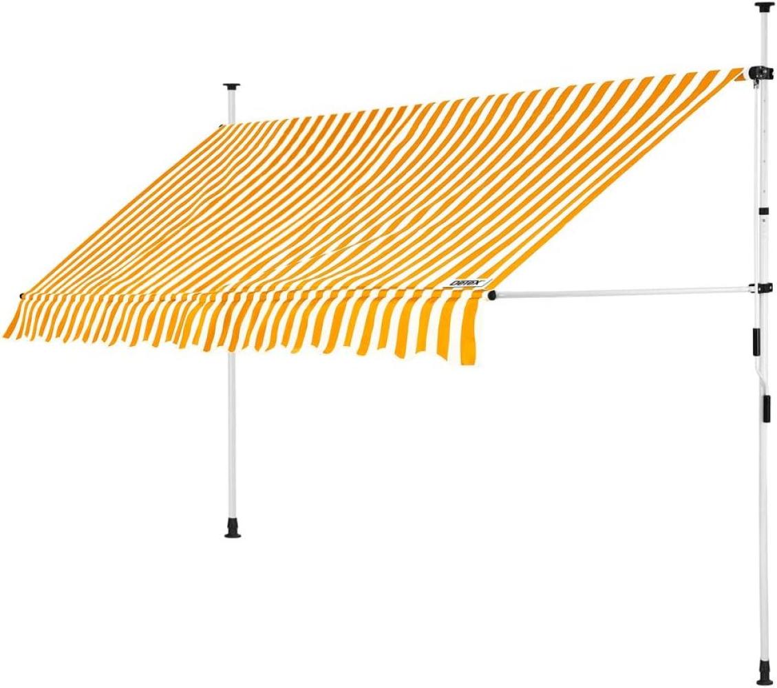 Detex Klemmmarkise Detex Klemmmarkise 350 cm breit Höhenverstellbar Handkurbel Bild 1