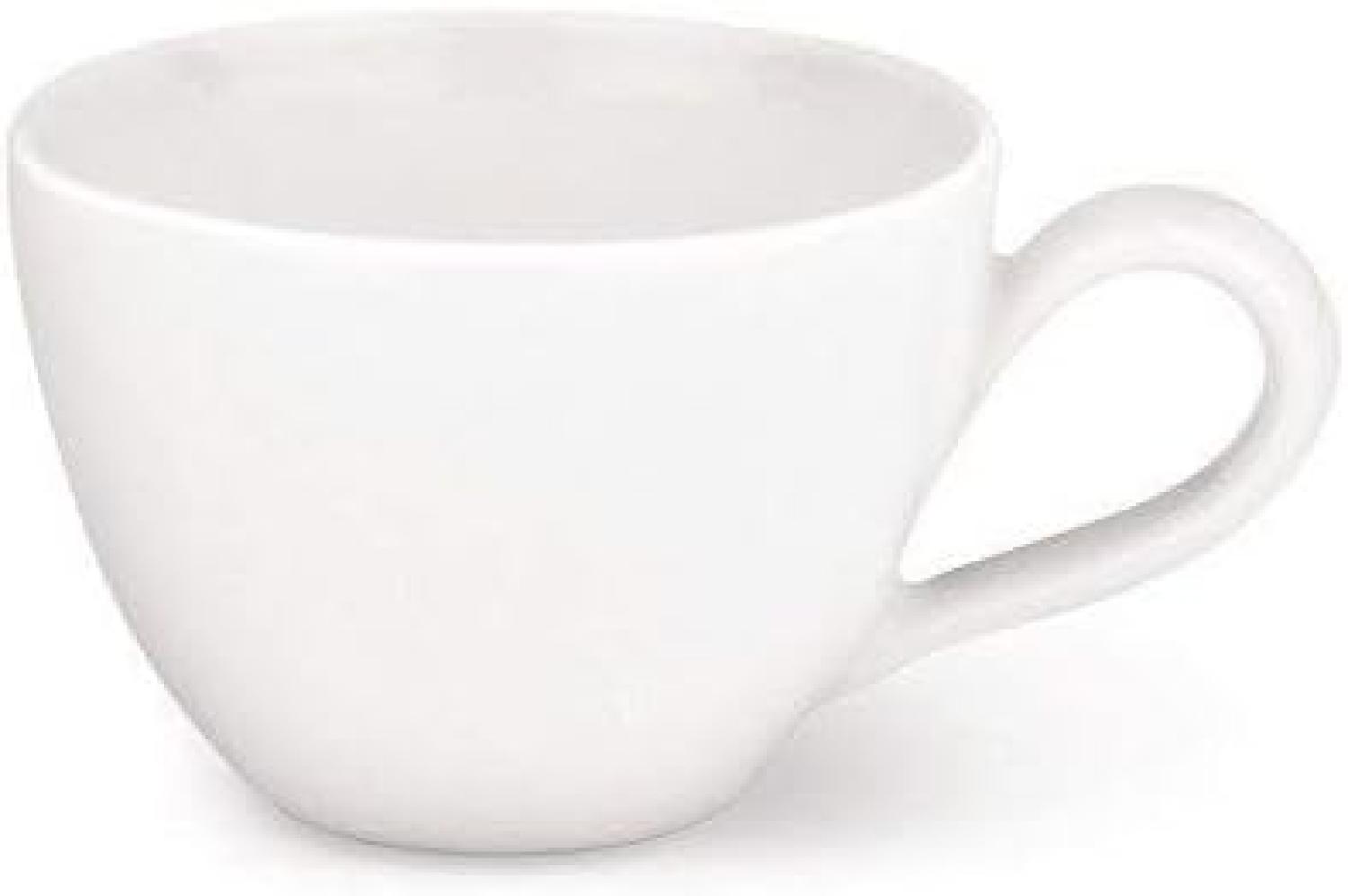 Alessi SG53 76 'MAMI' Mokka Obertasse 6 Stück aus weißem Porzellan 6,5 cm Durchmesser Bild 1