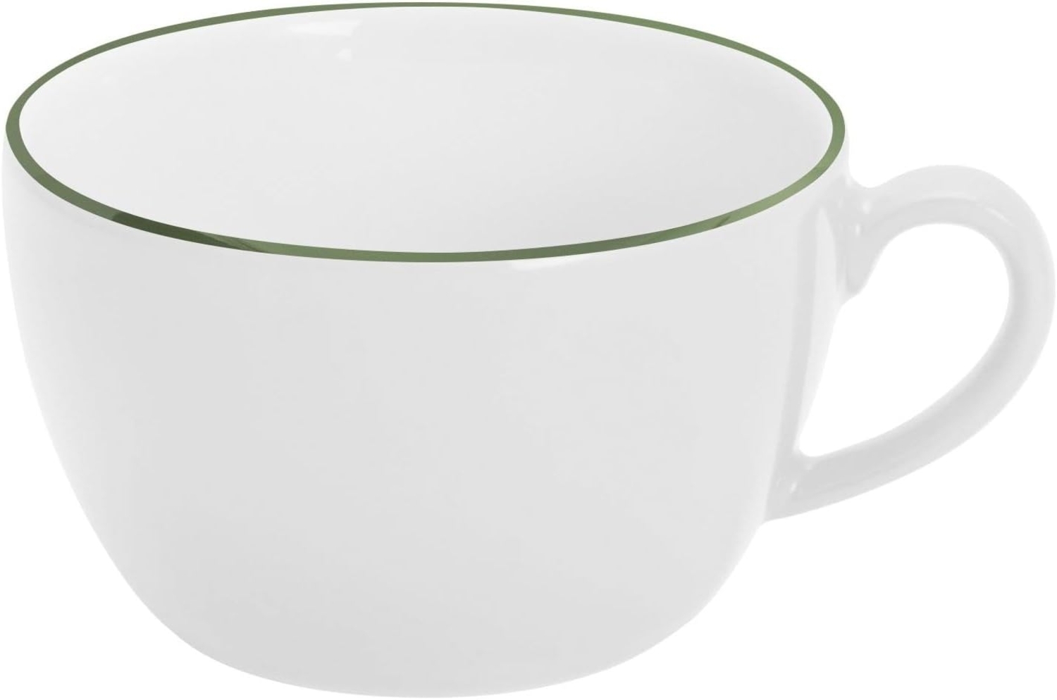 KAHLA Pronto Line Cappuccino-Obertasse 0,25 l Line smaragd green Bild 1