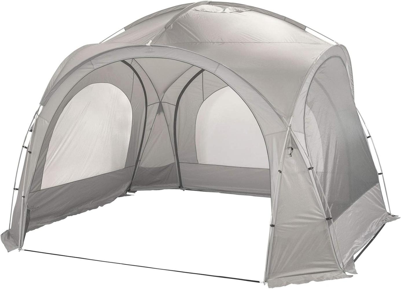 Bo-Camp Partyzelt Pavillon Grau 350 x 350 x 250 cm Bild 1