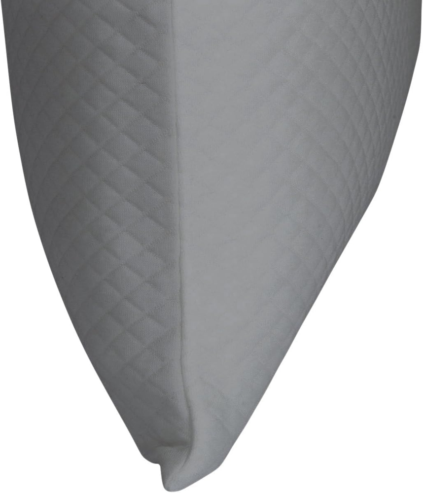 Formesse Bella Donna Sommerkissenbezug Doubleface|40x80 cm| hellanthrazit Bild 1