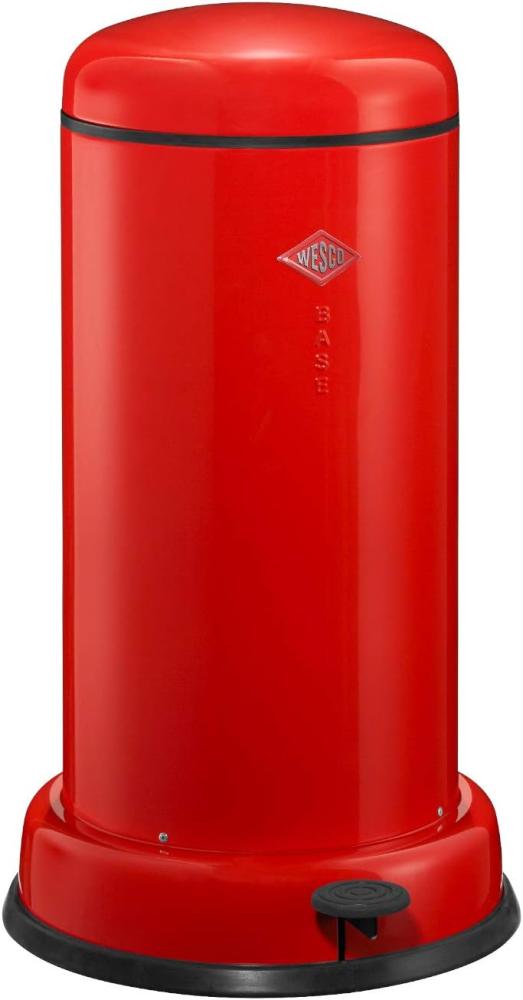 Wesco Mülleimer - Baseboy 20 l - Rot - mit Dämpfer Bild 1