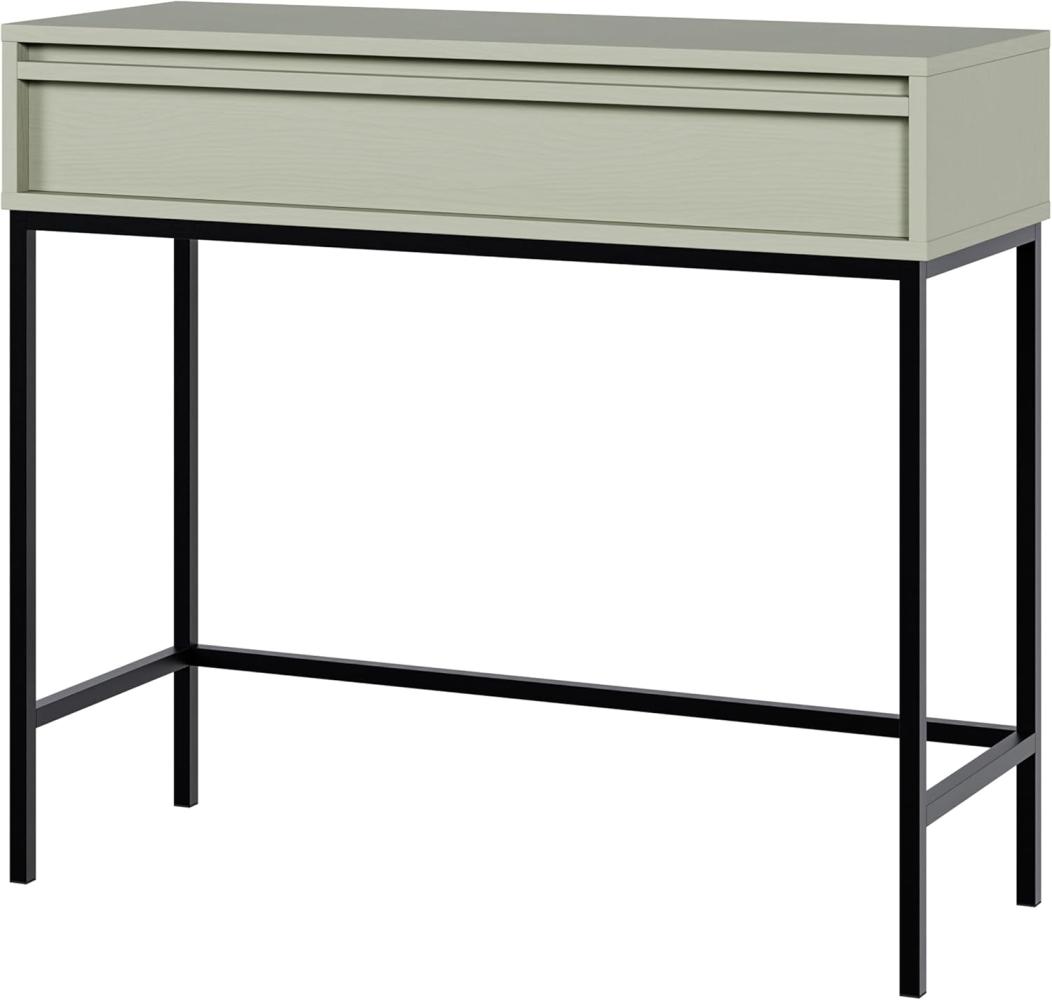 Selsey Evo Konsolentisch, Holzwerkstoff Metall, Salbeigrün, 90 cm largeur Bild 1