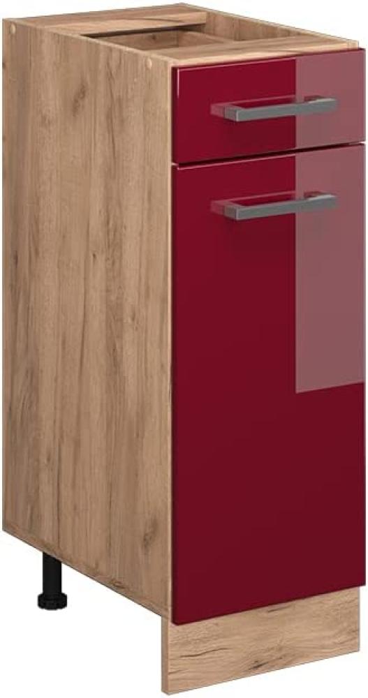 Vicco Küchenschrank Hängeschrank Unterschrank Küchenzeile R-Line Goldkraft Bordeaux Bild 1