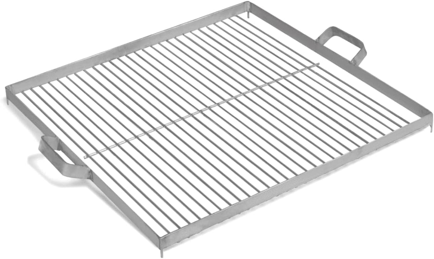 Grillrost aus Rohstahl 50x50 cm für Feuerschale 70 cm Bild 1