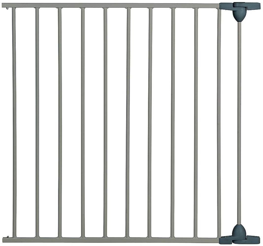 Safety 1st Türschutzgitter Verlängerung - für Safety 1st Modular 3 und Modular 5, 72 cm Erweiterung für Schutz-, Kamin- und Treppenschutzgitter Modular, light grey (grau) Bild 1