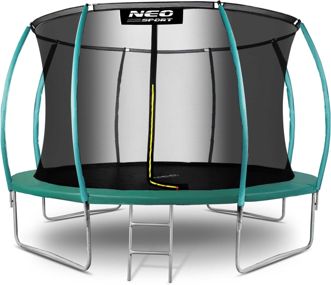 Gartentrampolin Neo-Sport NS-12C181 mit Innennetz 12 5 FT 374 cm Bild 1